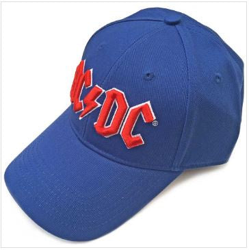 Rock Off - AC/DC "Puff Logo" Unisex Blue Baseball Cap