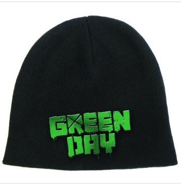 Rock Off - Green Day 'Green Logo' Unisex Beanie Hat