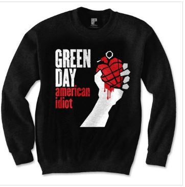 Rock Off - Green Day 'American Idiot' Sweatshirt