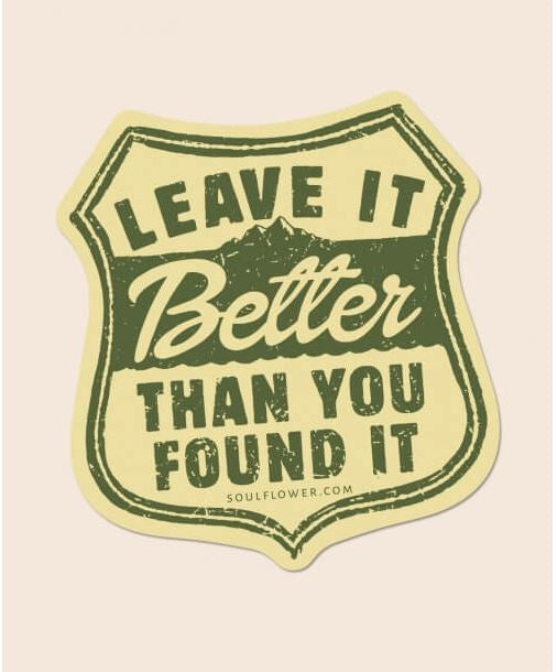 Soul Flower - Better Than You Found It Sticker