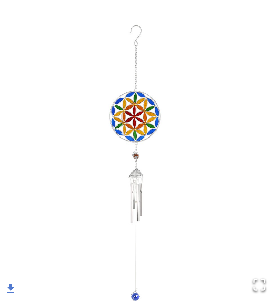 Pacific - Flower of Life Wind Chime 14492