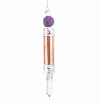 Copper Pendulum w/Amethyst