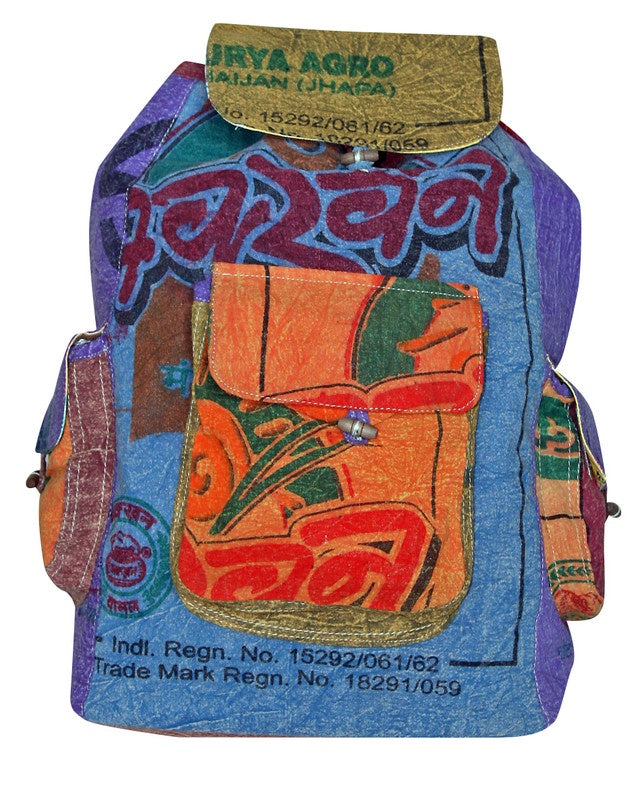 Cotton Rice Backpack 17" x 20"
