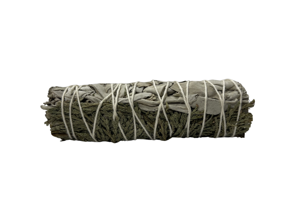 White Sage & Cedar Smudge Sticks - Two Pair