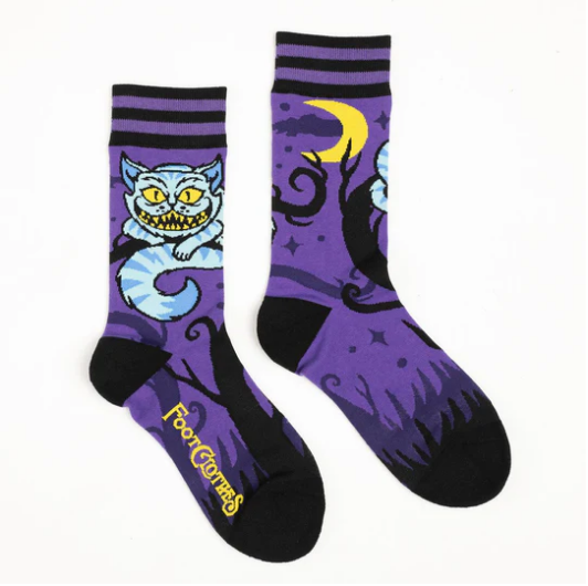 FootClothes - Cheshire Cat Crew Socks