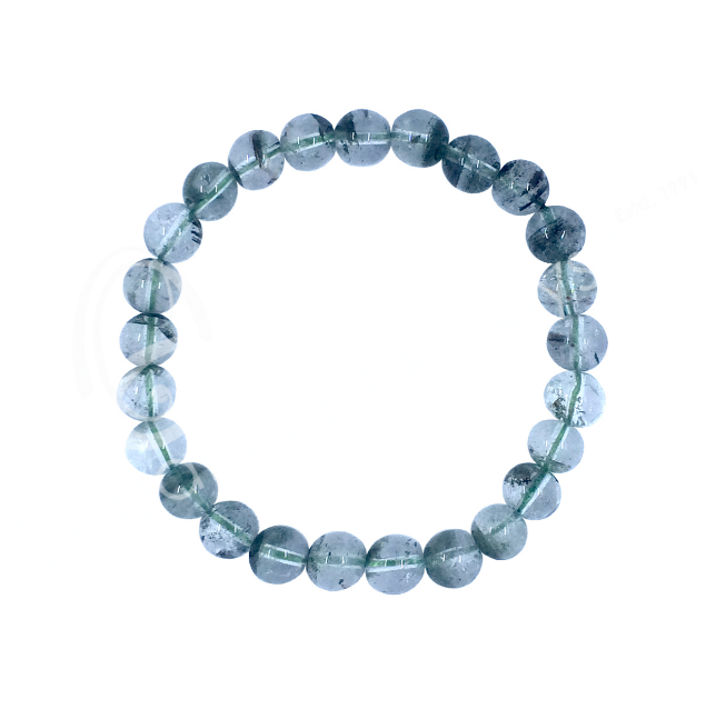 Oceanic - Phantom Quartz Beaded Bracelet