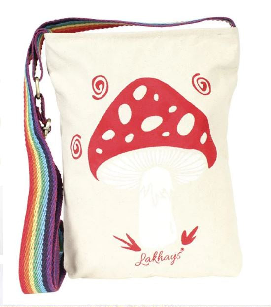 Lakhay's - Canvas Printed Crossbody Bag