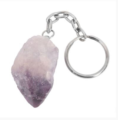 Benjamin - Amethyst Keychain 5015