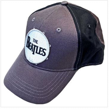 Rock Off - The Beatles 'Drum Logo' 2-Tone Baseball Cap