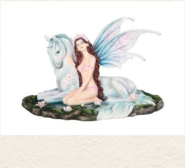 GSC - Flower Fairy w/Unicorn Statue