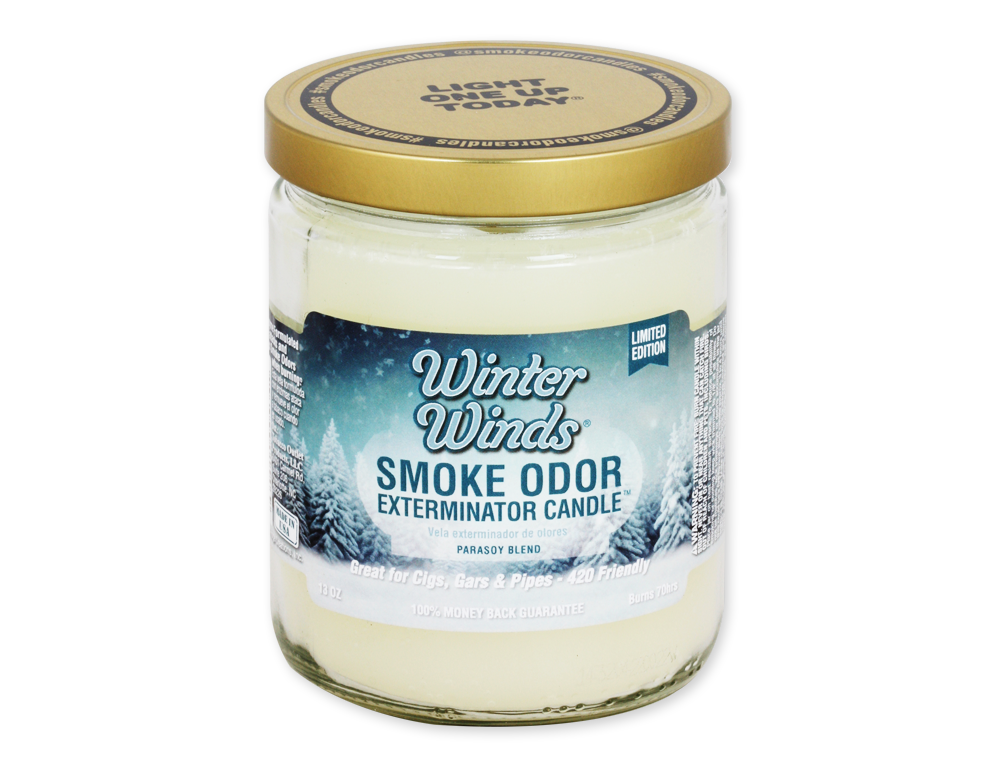 Winter Winds Smoke Exterminator Candle