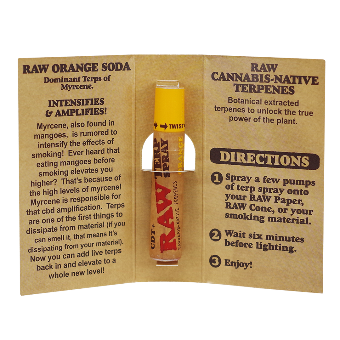 Raw Terpene Spray - Orange Soda