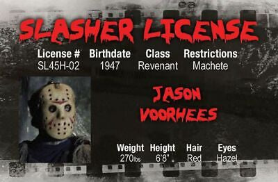 Jason Voorhees License
