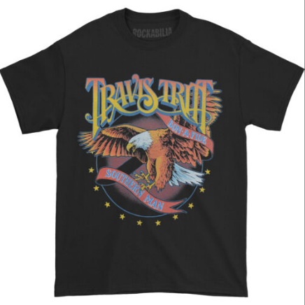 Manic - Travis Tritt Southern Man Logo T-Shirt