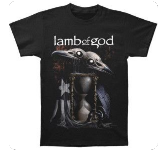 Lamb of God Twin Heads Logo T-Shirt