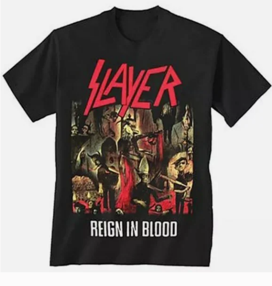 Manic - Slayer Reign in Blood T-Shirt