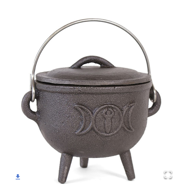 Pacific - Cast Iron Cauldron Triple Moon