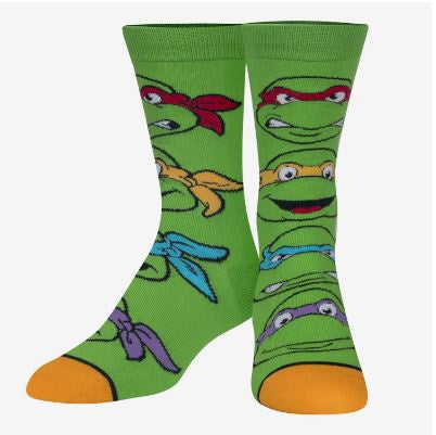 Odd Sox - Turtle Boys Womens Crew Socks