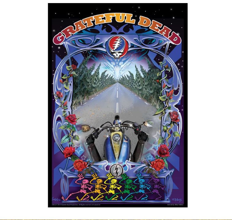 HappyLife - Grateful Dead Road Offset Print