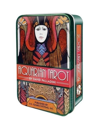 Aquarian Tarot Deck in Tin
