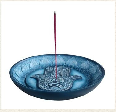 Hamsa Palm Incense Burner