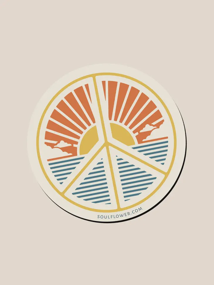 Soul Flower - Peace Scene Magnet