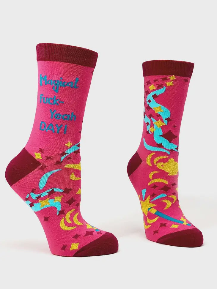 Magical F**k-Yeah Day Women's Crew Socks