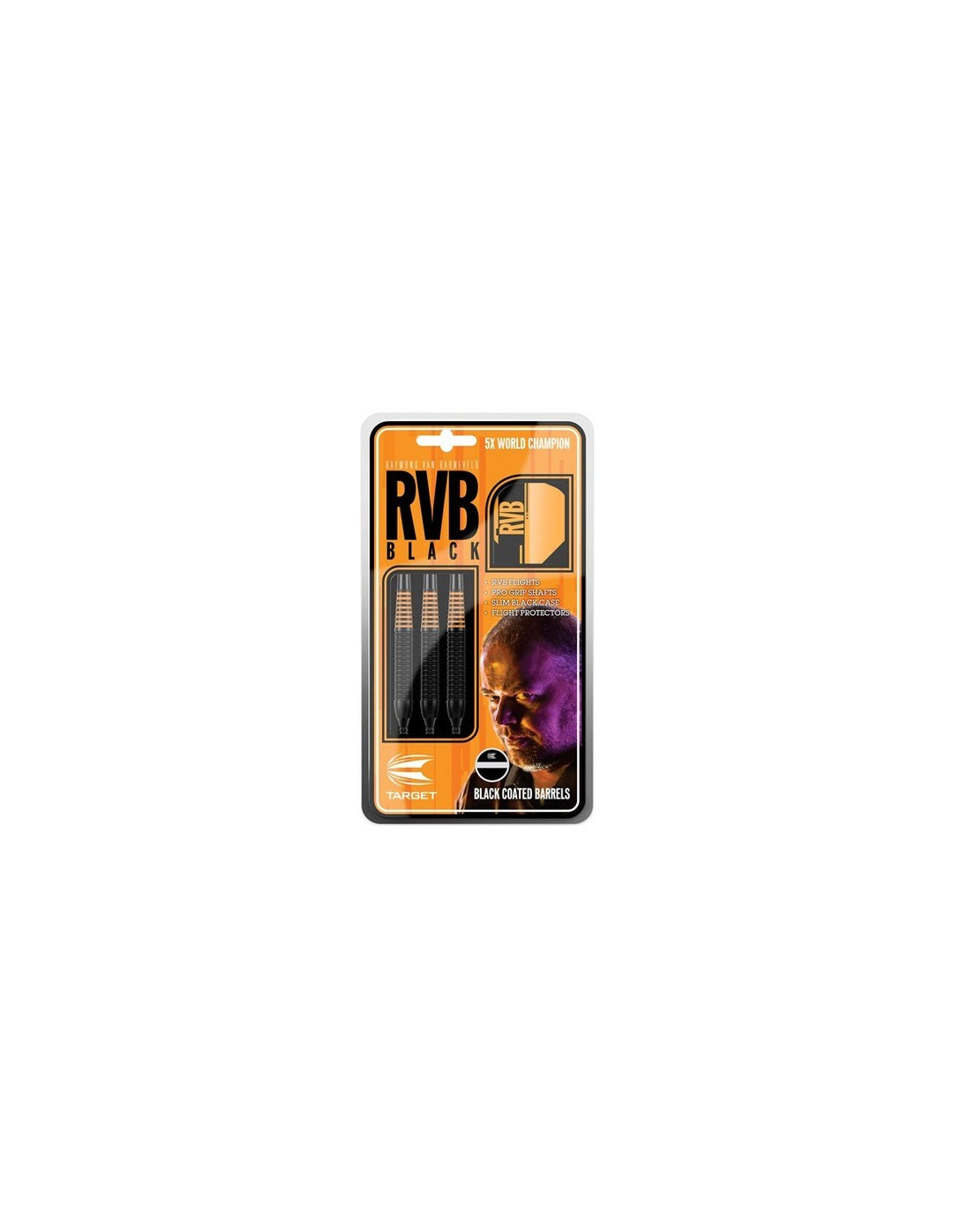 SOFTIP DARTS TARGET RVB BLACK 19 gm