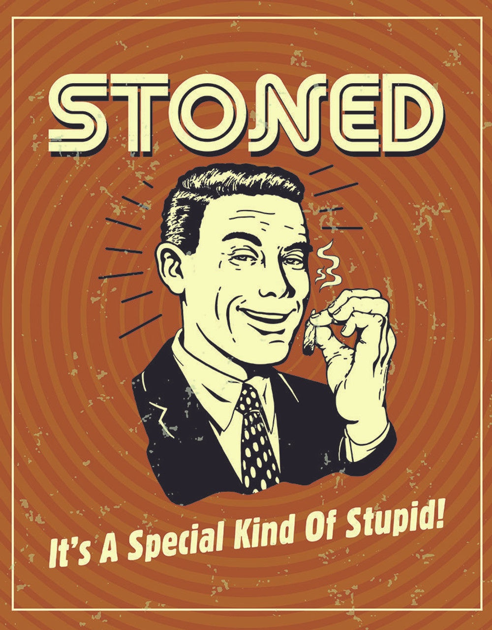 Special Kind of Stupid Tin Sign