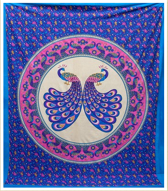 India Arts - Tapestry With Peacocks 70x10 – Penny Lane Gifts