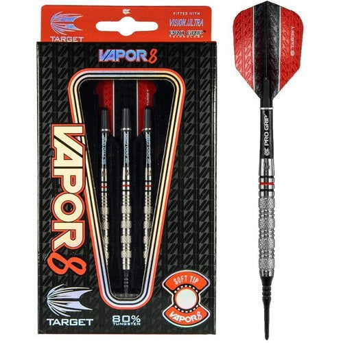 TARGET VAPOR 8 SOFT TIP DARTS