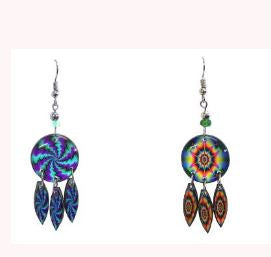 Pichincha - Acrylic Hippied Dangle Earrings