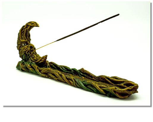 Tree Man Moon Incense Burner