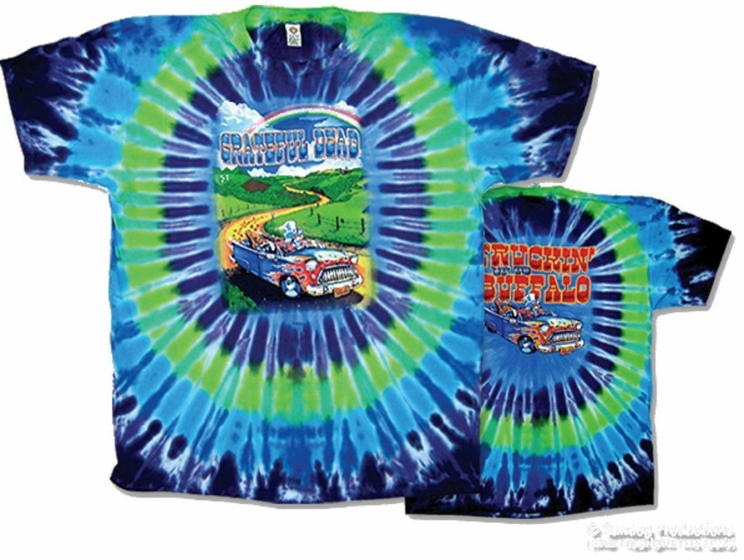 Grateful Dead Truckin' to Buffalo Tie Dye T-Shirt
