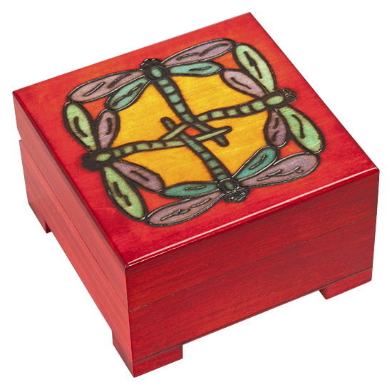 Dragonflies Wood Box