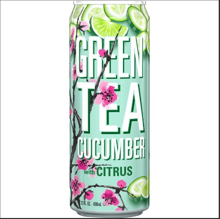 Security Storage - Arizona Green Tea Cucumber w/Citrus Safe Can