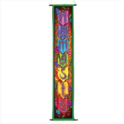 Benjamin - Rainbow Namaste Banner