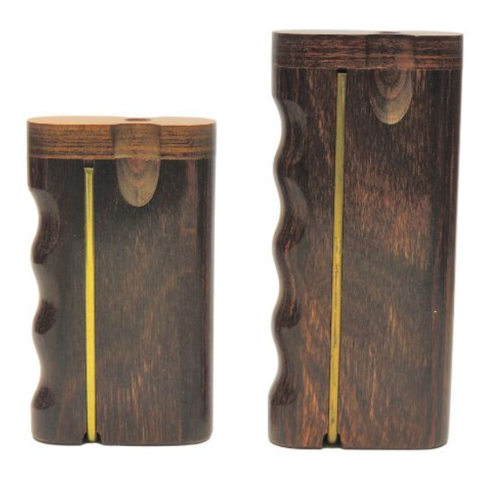 Dug Eeze Premium Twist Dugout w/Poker - Walnut