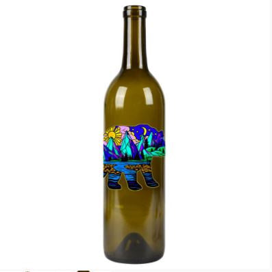 Glass Incense Smokin' Bottle - Nature Bear
