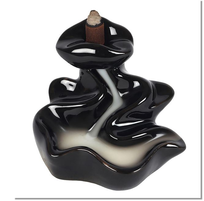River Ceramic Backflow Incense Burner