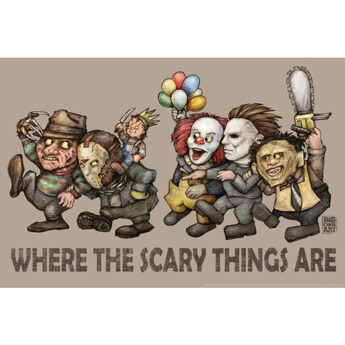Where the Scary Things Are Poster