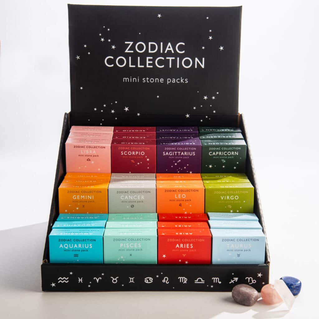 Zodiac Crystal Collection Mini Stone Packs