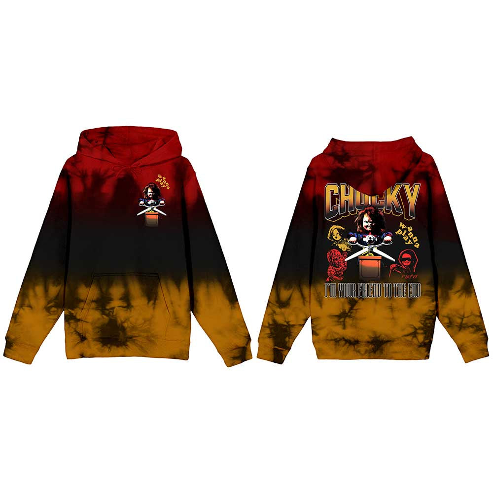 Chucky Wanna Play? Washed Hoodie