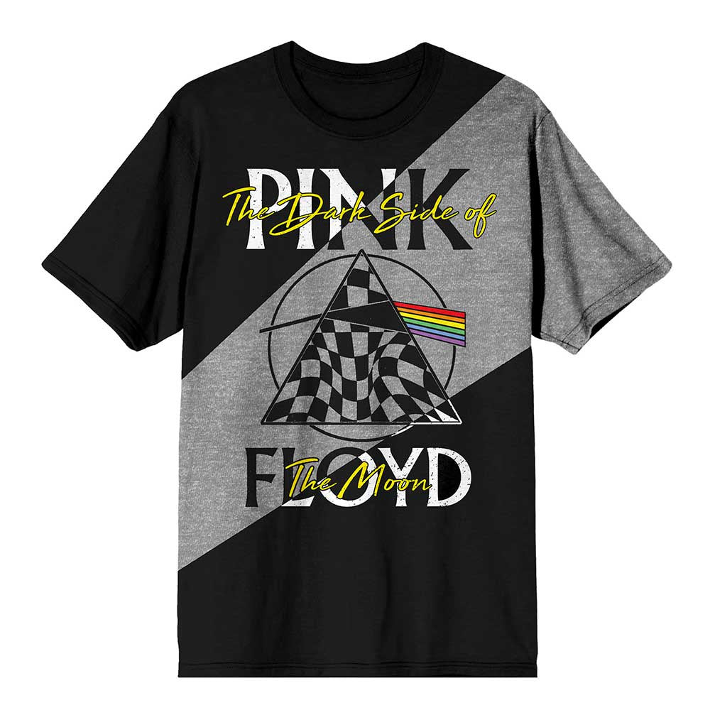 Pink Floyd Dark Side of the Moon Split Panel Unisex T-Shirt