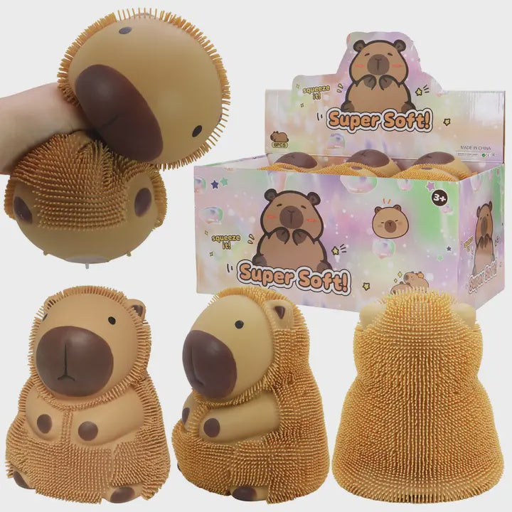 Jumbo Capybara Spiky Puffer Squishy