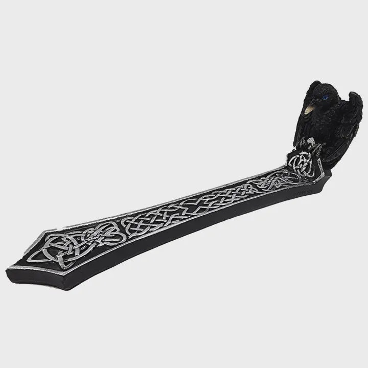 Raven Incense Boat Burner 3483