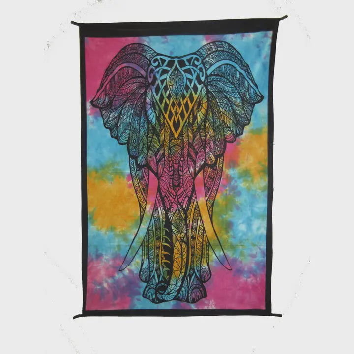 King Elephant Wall Hanging