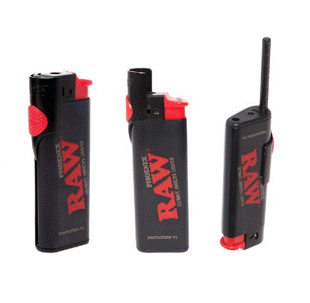 RAW - Phoenix Black Ultimate Smoker's Lighter