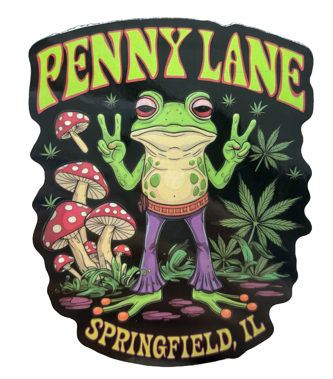 Penny Lane "Peace Frog" Sticker