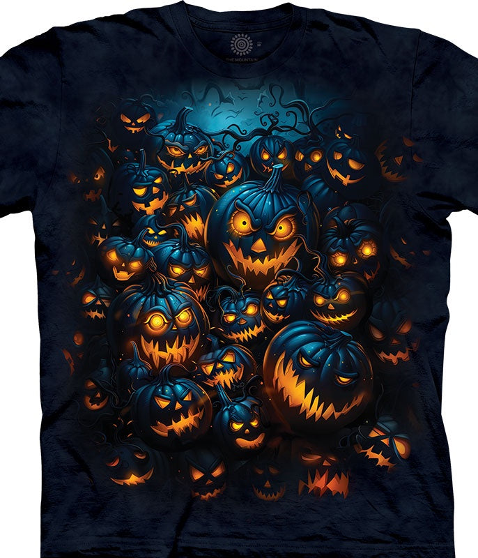 Jack-o-Lantern Pile T-Shirt